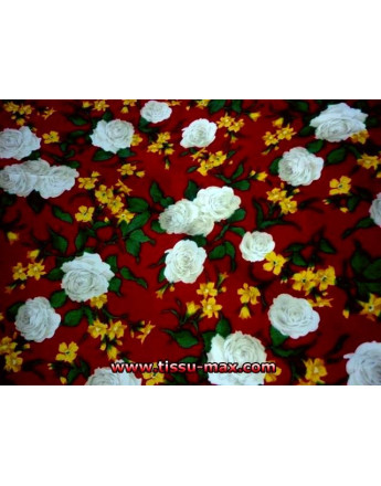 Tissu Fleurs  A081