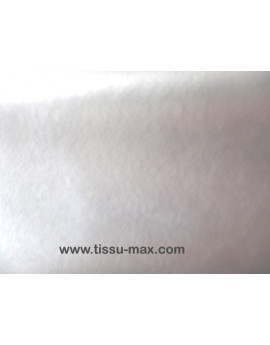 Tissu Polaire Blanc