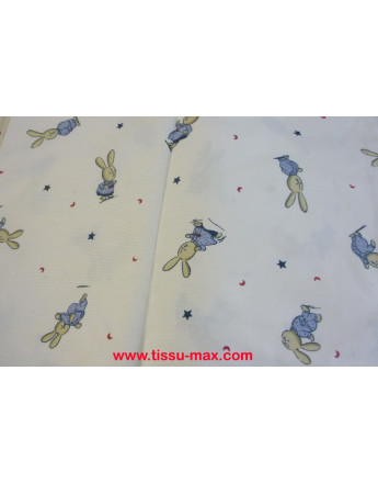 Coupon Tissu Enfants Piqué Coton A005 3M