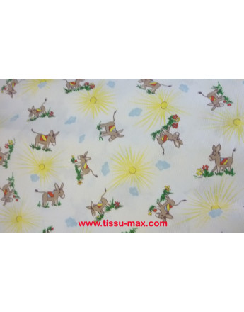 Coupon Tissu Enfants Piqué Coton A0010 3M