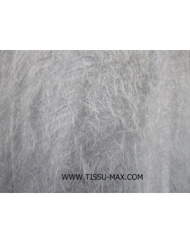 Tissu Polyester Charleston Blanc