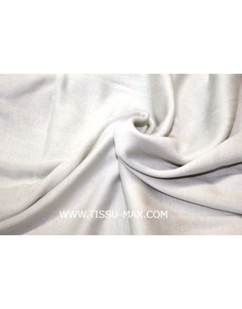 Polyester Uni Blanc Cassé 016