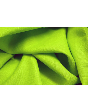 laine polyester vert fluo 