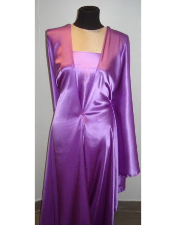 satin de soie VIOLET