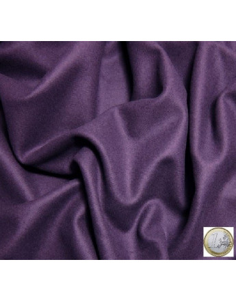 tissu velours de laine violet clair - Tissu Max