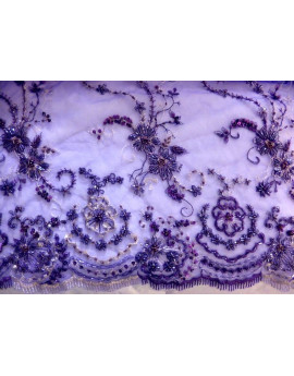 Dentelle Perlé Violet 98