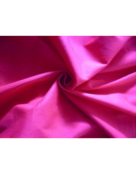 Tissu Popeline Fushia 