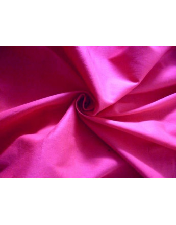 Tissu Popeline Fushia 