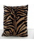 Coussin Zebre Marron 40 x 40 