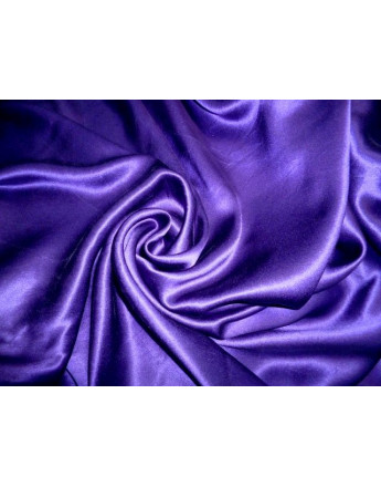 Tissu Satin Violet foncé Polyester 94
