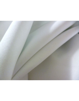 Tissu Coton Popeline blanc 