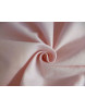 Tissu Piqué Coton Rose Pâle 