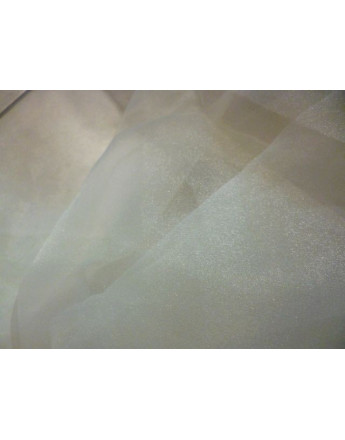 Tissu Organza Blanc Cassél x 280 largeur