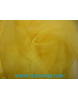 Tissu tulle souple jaune 