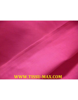 Tissu coton uni fuchsia 