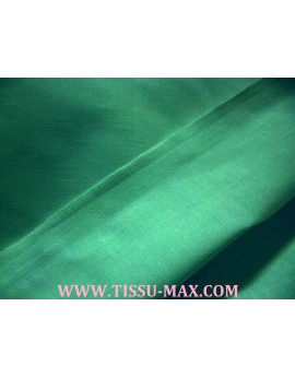 Tissu coton uni vert 