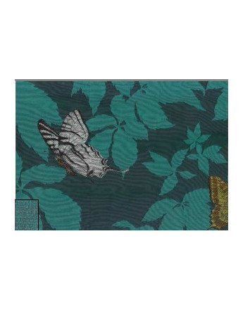 BUTTERFLY GARDEN JACQUARD