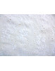 Tissu Coton Plumetis Brodé 02 Blanc 