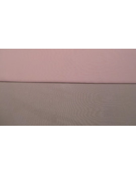 Tissu  Mousseline polyestere rose pâle