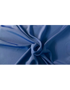 Tissu  Polyester Bleu 06