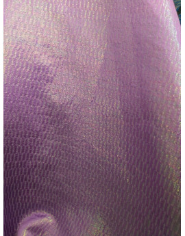 Tissu Brocart violet