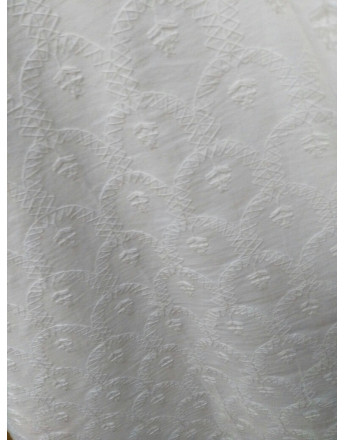 Tissu Coton Broderie Anlgaise 1