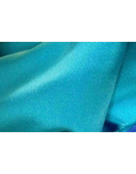 Satin duchesse turquoise