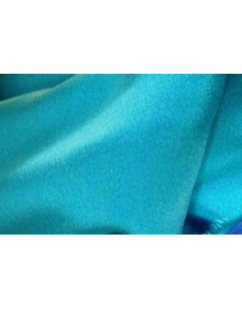 Satin duchesse turquoise