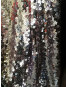 Tissu Pailletté gris
