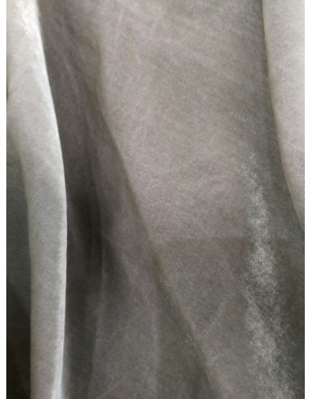 Tissu de velours blanc 