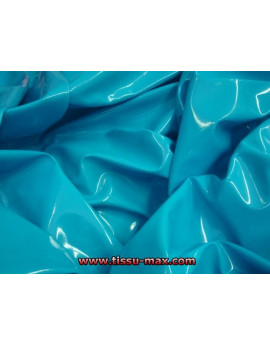 Tissu Vinyl Turquoise