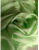 Tissu velours vert pomme 