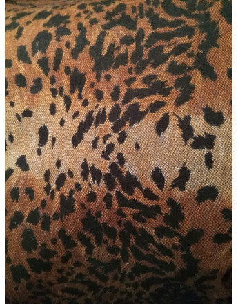 Jean Double Face Leopard 