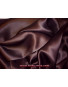 Satin de Soie Marron Foncé 18