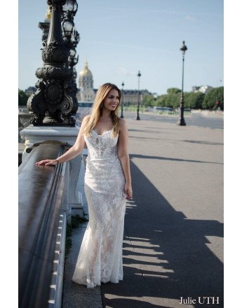 Robe de mariée Alexandra  - Julie UTH Paris 