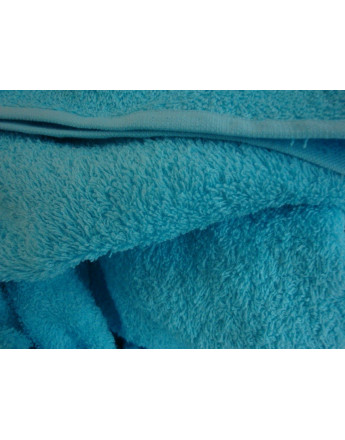 Tissu Eponge Turquoise