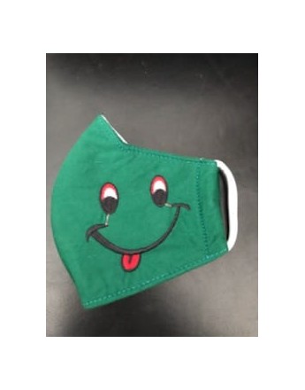 MASQUE SMILEY VERT