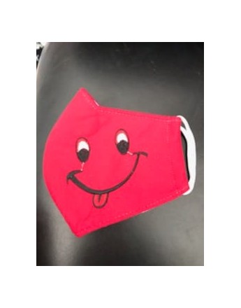 MASQUE SMILEY ROUGE