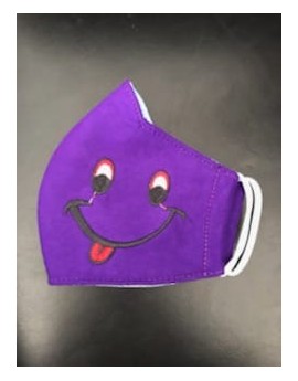 MASQUE SMILEY VIOLET