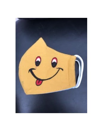 MASQUE SMILEY JAUNE