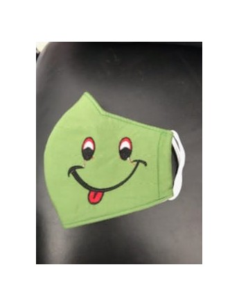 MASQUE SMILEY VERT