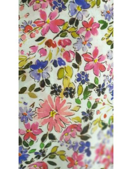 Tissu Coton Fleurs 002