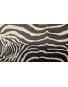 Tissu Fausse Fourrure Zèbre Blanc