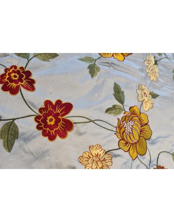 Soie sauvage brodée B