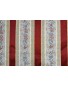Tissu Ameublement Classique bordeaux et or 