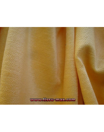 Tissu Gaufré Jaune