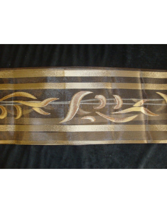 Tissu Ameublement Appia Marron