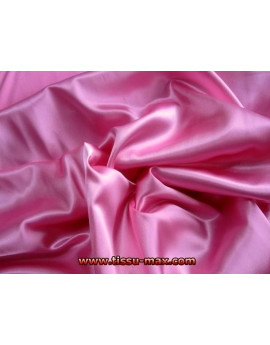 Tissu Satin Elastique Rose 002