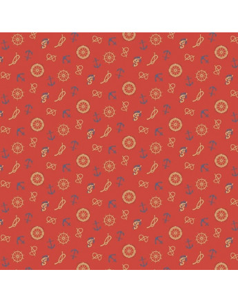 Tissu Nautilus Marin Timones 44754